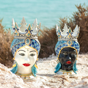 Pair of Moorish Heads Rea