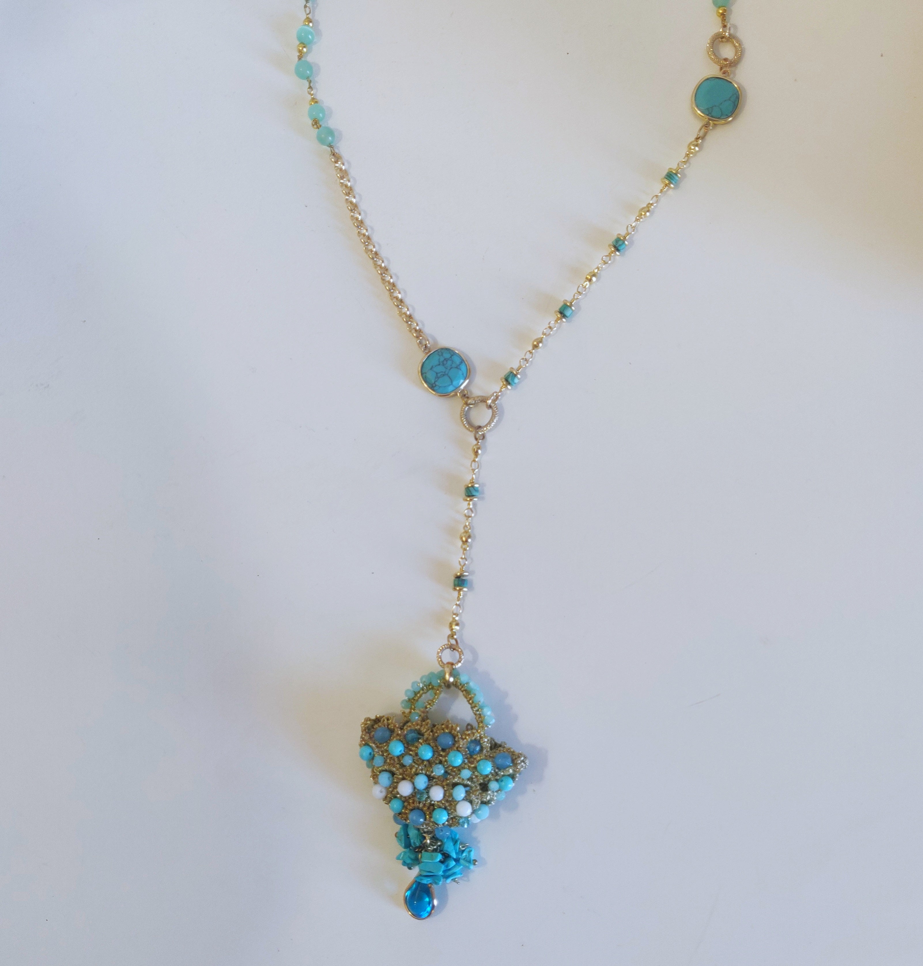 Collana con ciondolo coffa