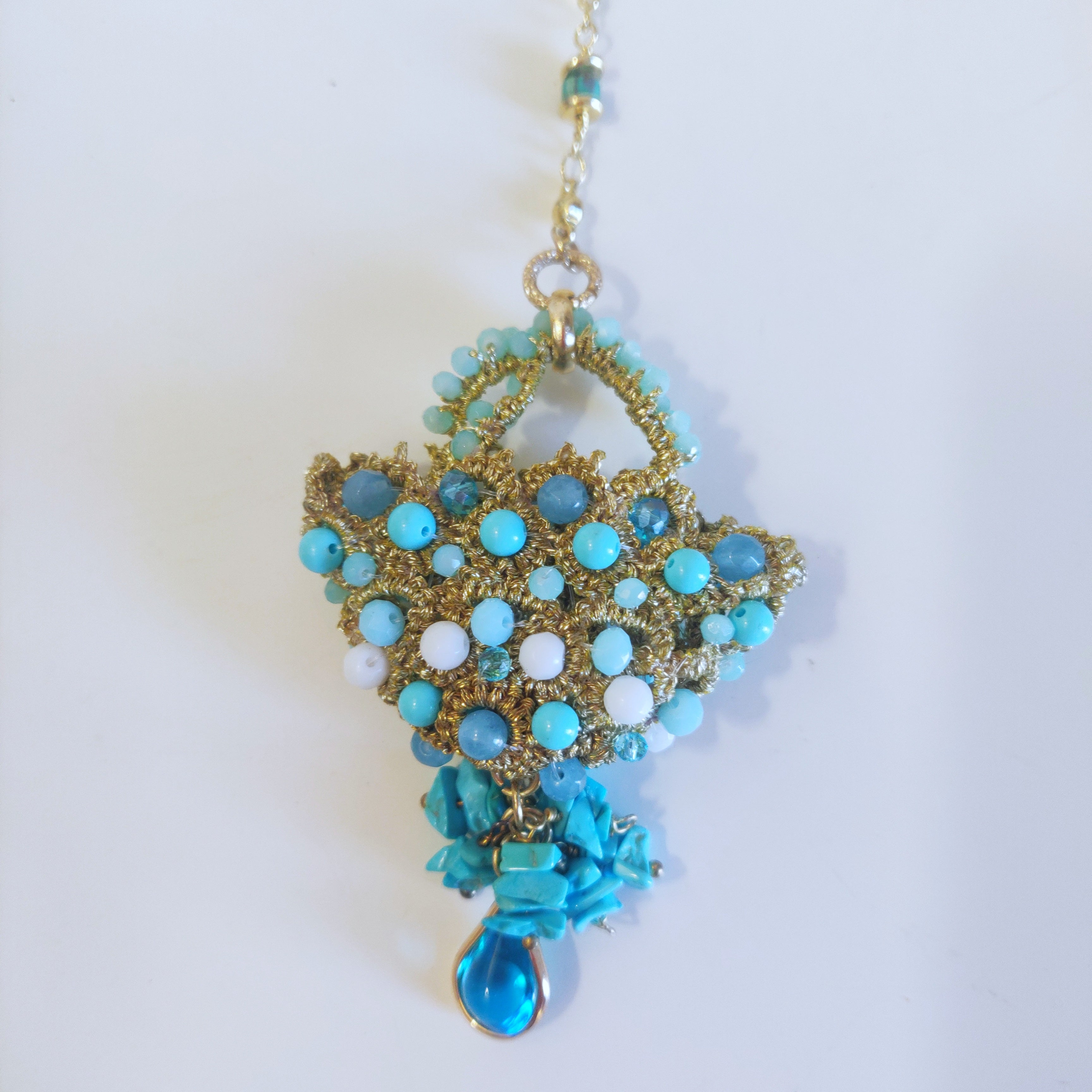 Collana con ciondolo coffa