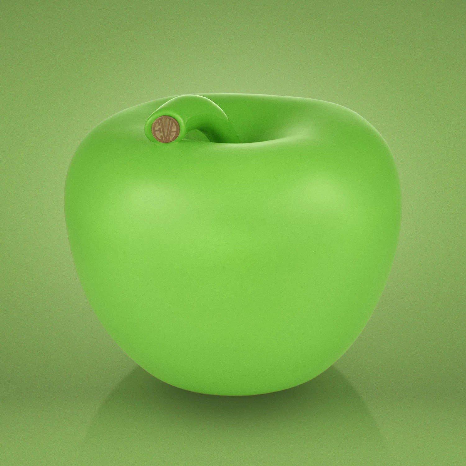 Single color silk apple