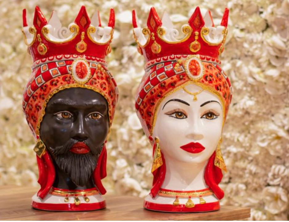 Pair of Moorish Heads Rea