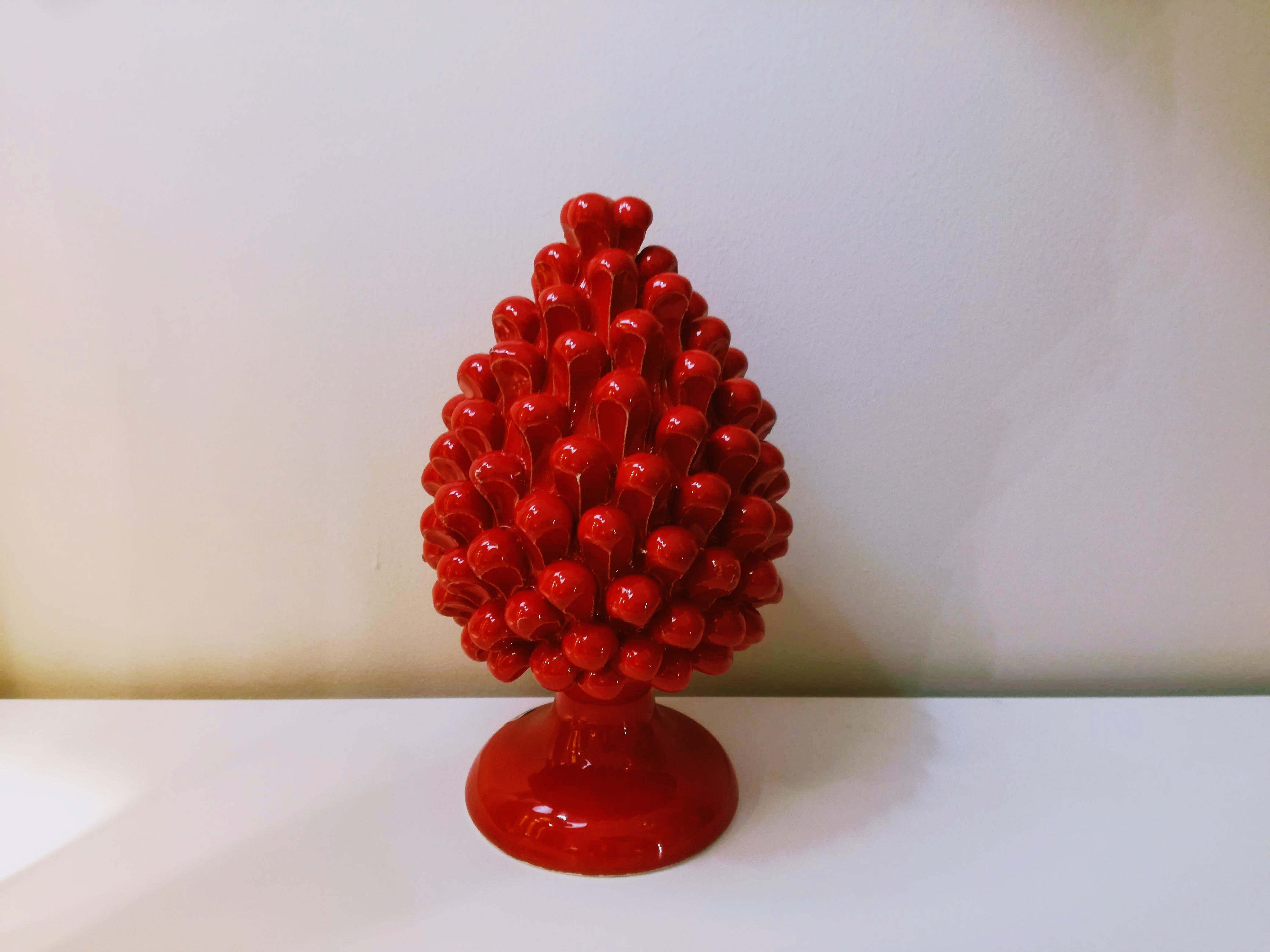 Red pine cone