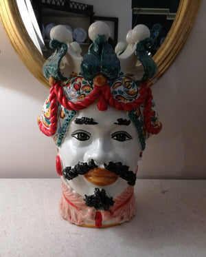 Moor's head Sicilian decoration