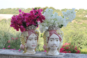 Paar Aquarellfarben von Moor's Heads